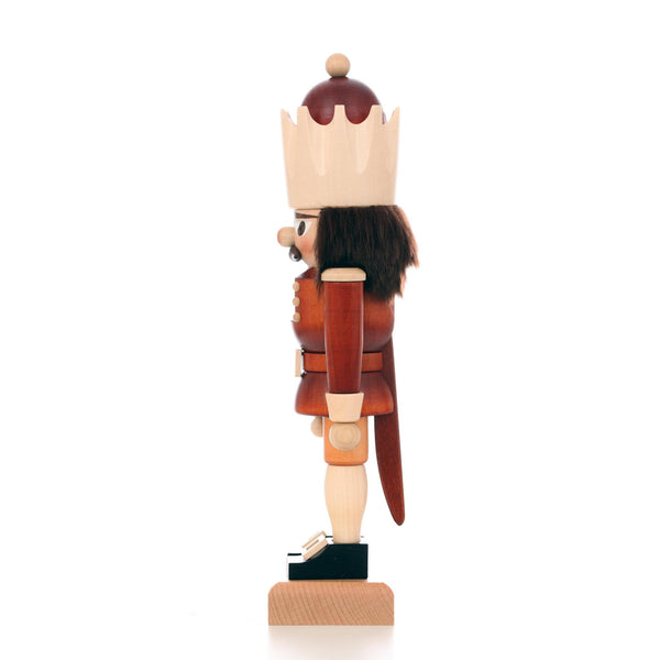 Load image into Gallery viewer, Christian Ulbricht Nutcracker - Small King (Natural) - 11.4"H