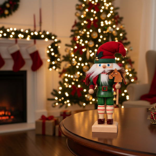 Load image into Gallery viewer, Christian Ulbricht Nutcracker - Christmas Elf - 10.6"H