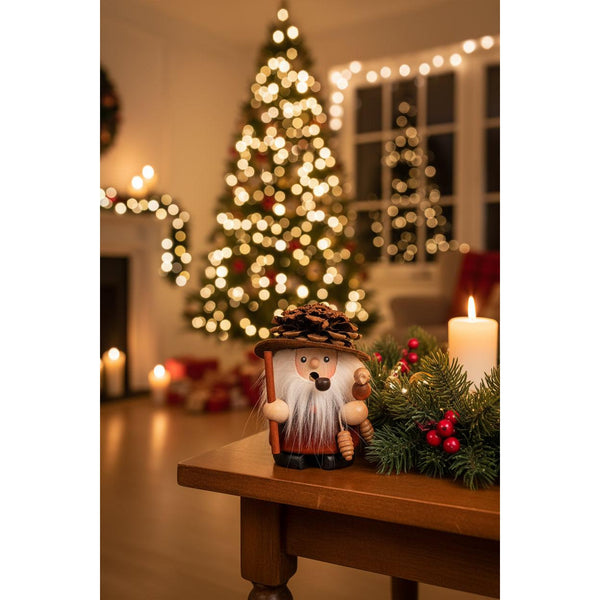 Load image into Gallery viewer, Christian Ulbricht Incense Burner - Smoker - Fir Cone Man (Natural)