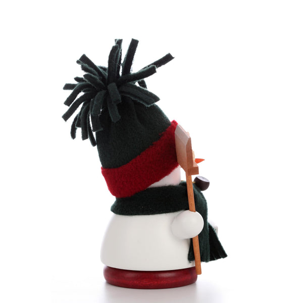 Load image into Gallery viewer, Christian Ulbricht Incense Burner - Smoker - Snowman with Green Hat/Scarf