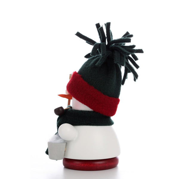 Load image into Gallery viewer, Christian Ulbricht Incense Burner - Smoker - Snowman with Green Hat/Scarf