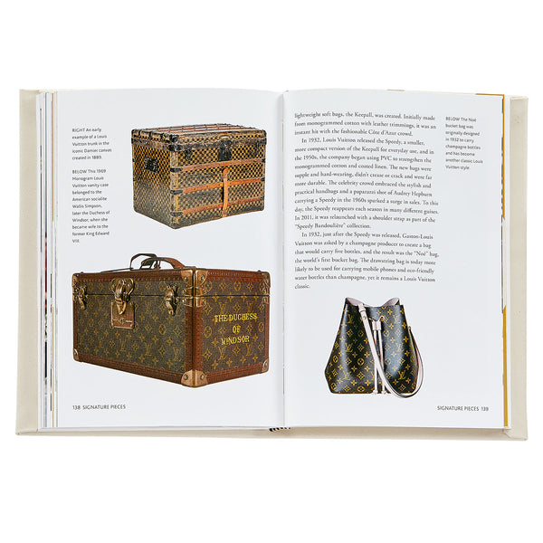 Load image into Gallery viewer, Graphic Image Little Book of Louis Vuitton - Leather Book