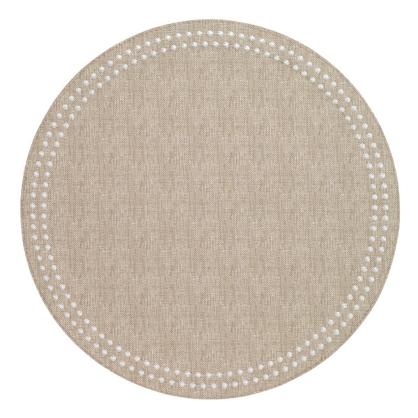 Load image into Gallery viewer, Bodrum Linens Pearls - Easy Care Placemats - Set of 4