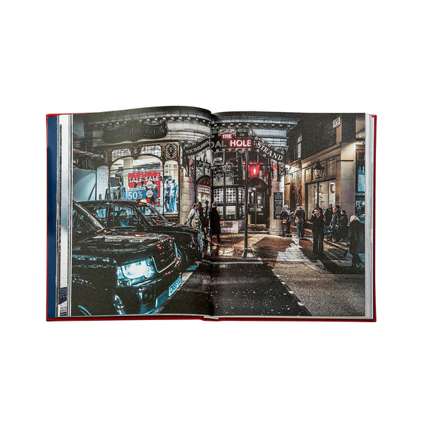 Load image into Gallery viewer, Graphic Image Trope London - Leather Book