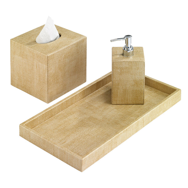 Load image into Gallery viewer, Bodrum Linens Luster Bath Accessories - Gold