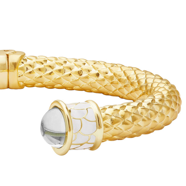 Load image into Gallery viewer, Halcyon Days Minoan Torque Diamond & Gold Bangle