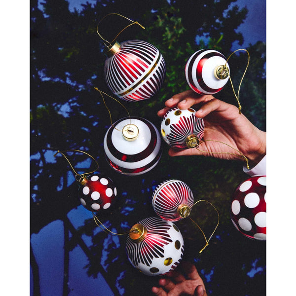 Load image into Gallery viewer, Alessi Delight, 2 Christmas Baubles - Set 2