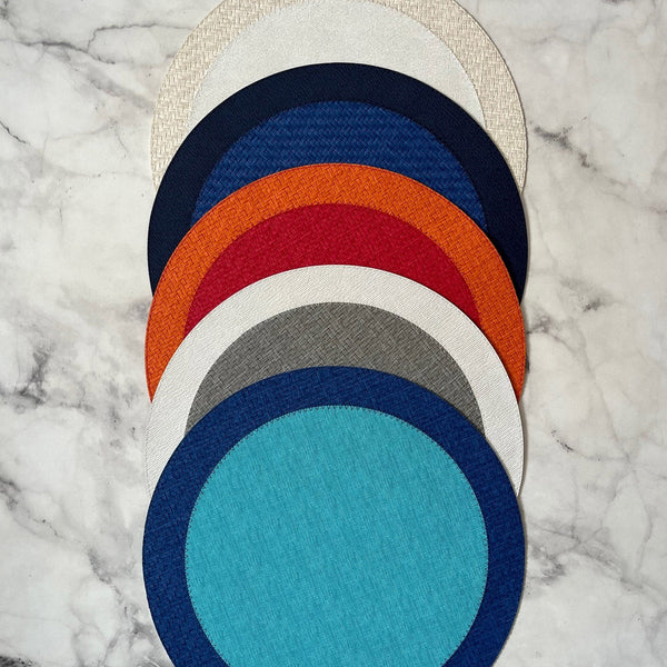 Load image into Gallery viewer, Bodrum Linens Halo - Easy Care Placemats - Set of 4