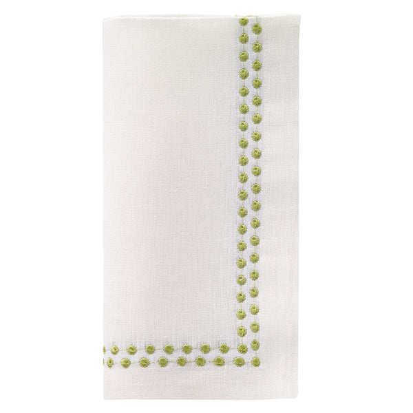 Load image into Gallery viewer, Bodrum Linens Pearls - Linen Napkins - Set of 4
