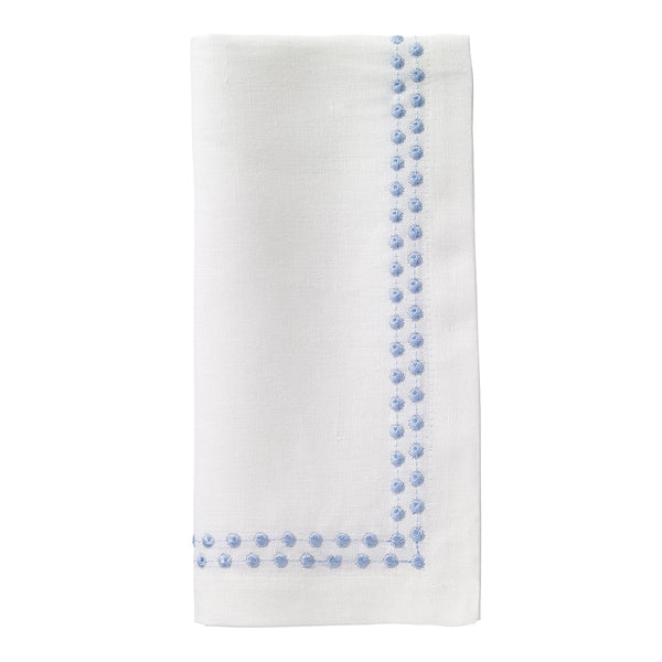 Load image into Gallery viewer, Bodrum Linens Pearls - Linen Napkins - Set of 4