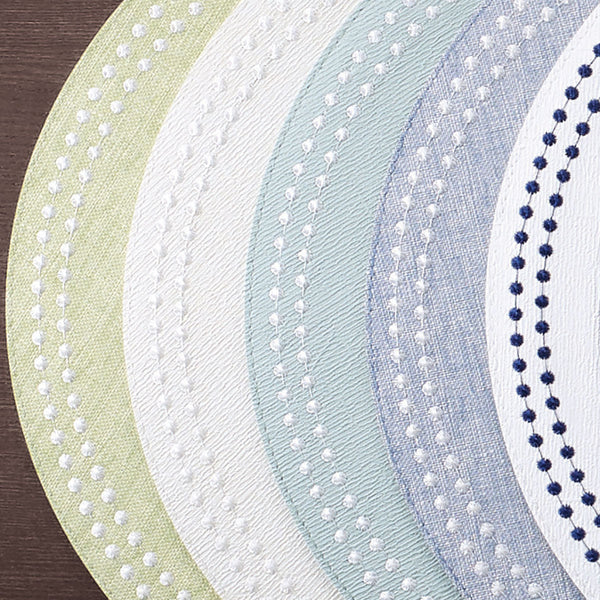 Load image into Gallery viewer, Bodrum Linens Pearls - Easy Care Placemats - Set of 4