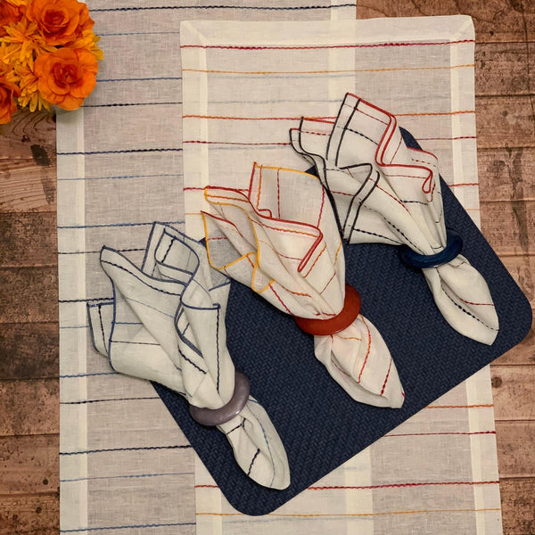 Load image into Gallery viewer, Bodrum Linens Porto - Linen Napkins - Set of 4