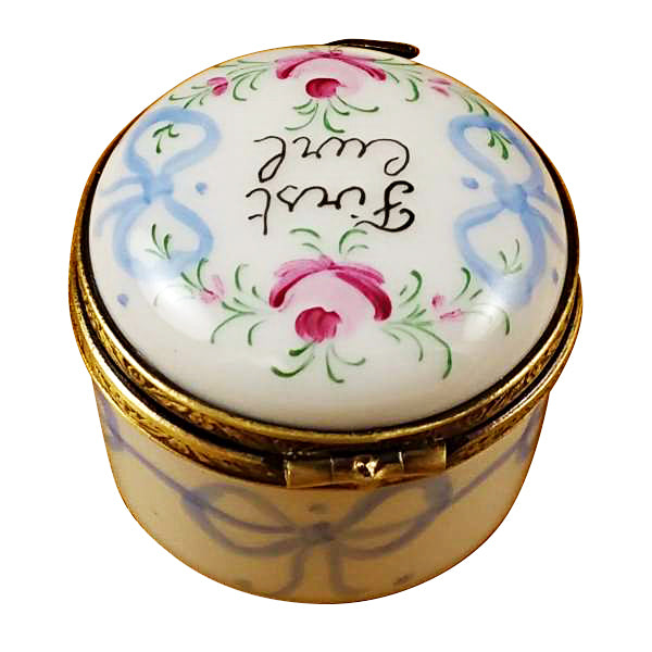 Load image into Gallery viewer, Rochard "Blue First Curl" Limoges Box