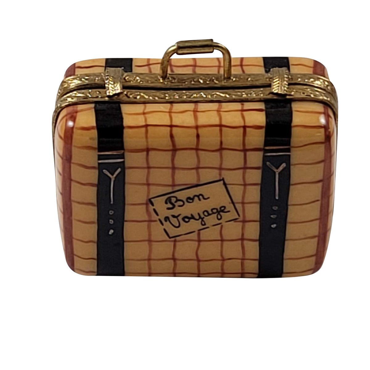 Bon Voyage Suitcase Limoges Box Lifelong Collectibles