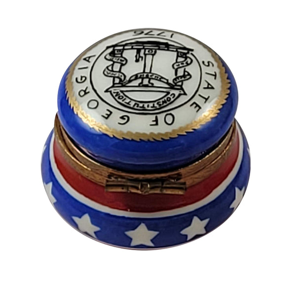 Load image into Gallery viewer, State Of Georgia Limoges Box