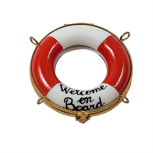 Load image into Gallery viewer, Life Buoy - Bon Voyage Limoges Box