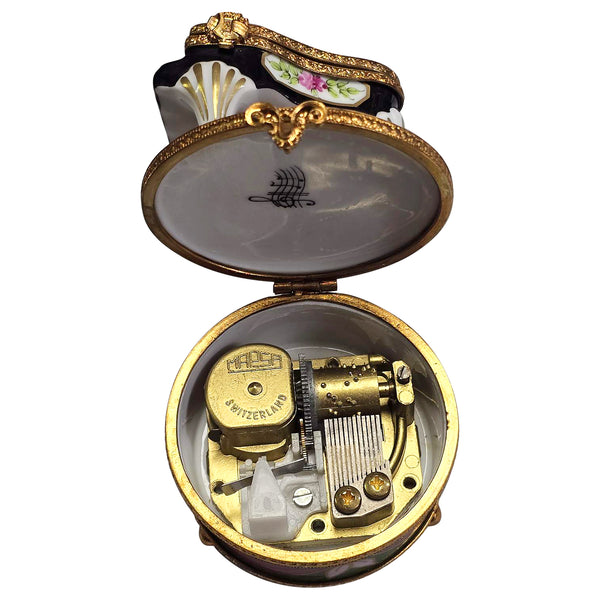 Load image into Gallery viewer, Piano Music Box Limoges Box