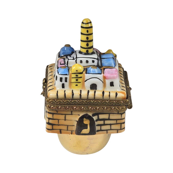 Load image into Gallery viewer, Jerusalem Dreidel Limoges Box