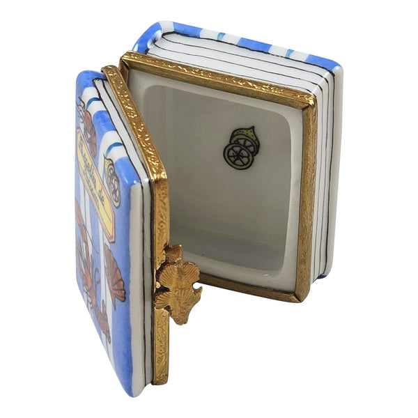 Load image into Gallery viewer, Seafood Cookbook Limoges Box