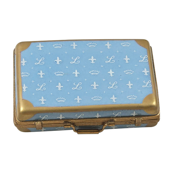 Load image into Gallery viewer, Designer Briefcase Limoges Box