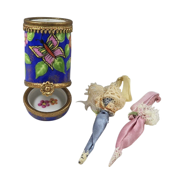 Load image into Gallery viewer, Umbrella Stand with Umbrellas Limoges Box