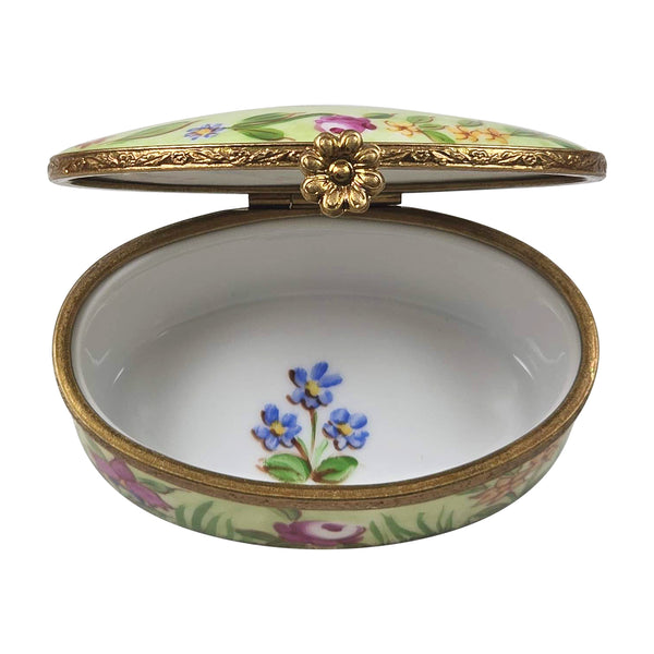 Load image into Gallery viewer, Gardeners Know The Best Dirt Oval Limoges Box