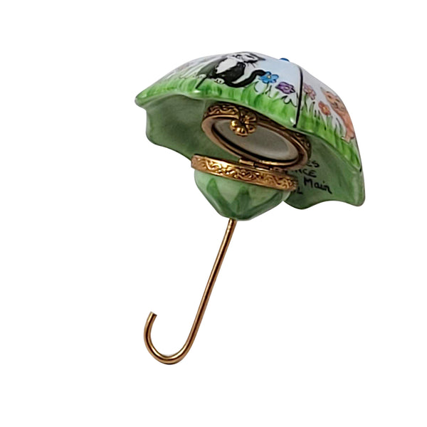 Load image into Gallery viewer, Umbrella - Raining Cats and Dogs Limoges Box