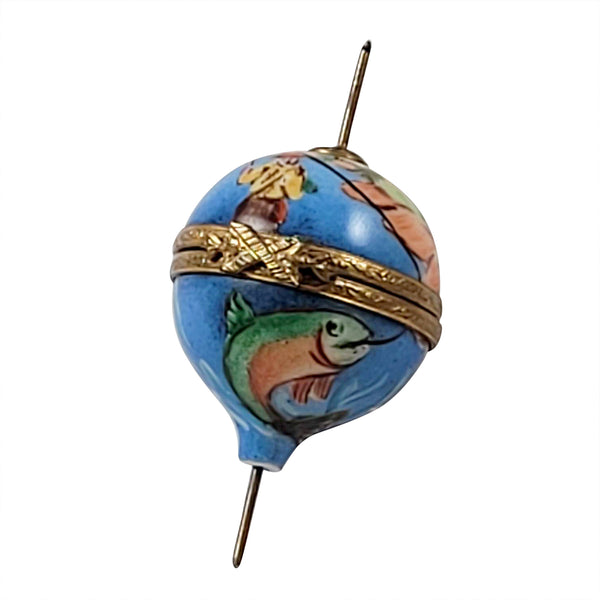 Load image into Gallery viewer, Fishing Bobber Limoges Box