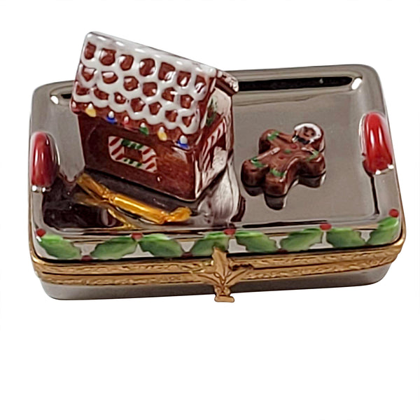 Load image into Gallery viewer, Gingerbread Tray Limoges Box
