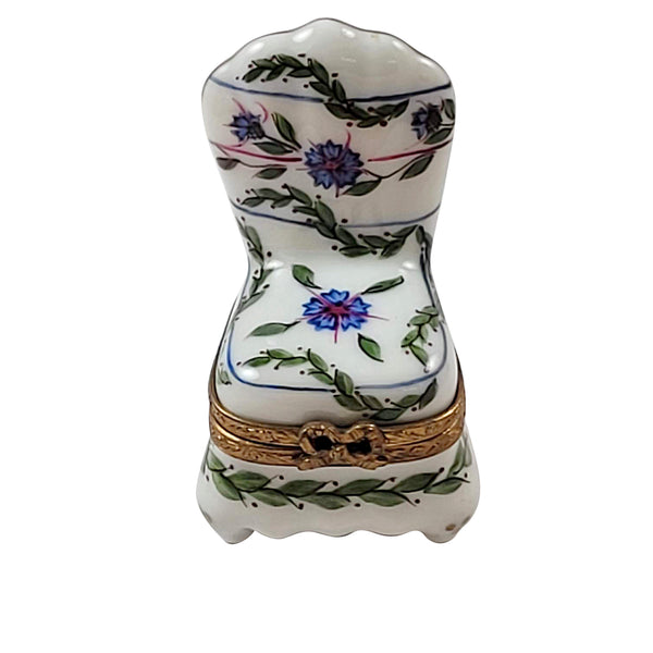 Load image into Gallery viewer, Floral Chair Limoges Box