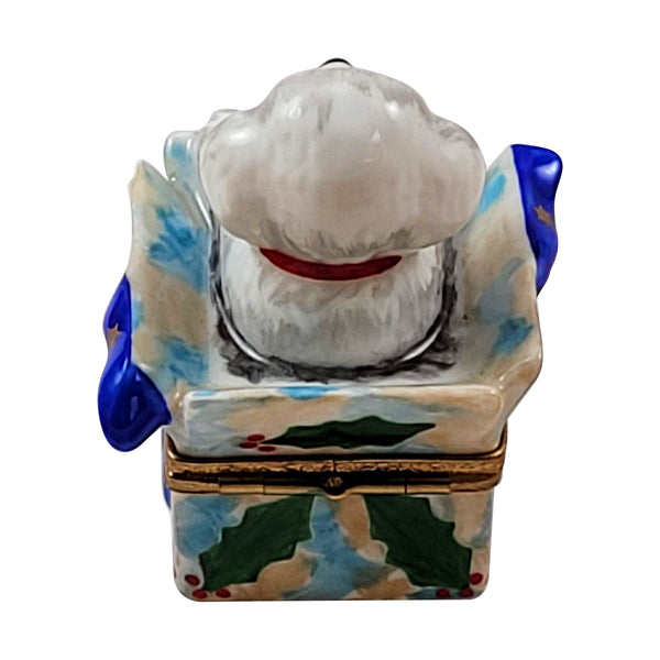 Load image into Gallery viewer, Rochard "Bichon in Present" Limoges Box