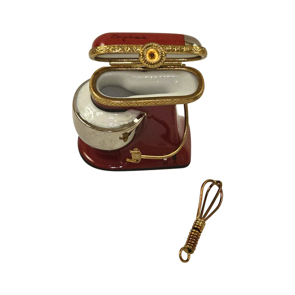 Load image into Gallery viewer, Rochard "Red Mix Master with Removable Whisk" Limoges Box