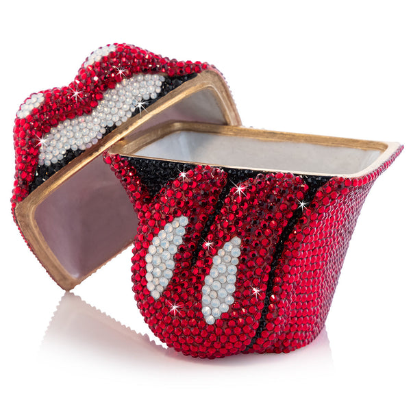 Load image into Gallery viewer, Jay Strongwater The Rolling Stones Rock Box