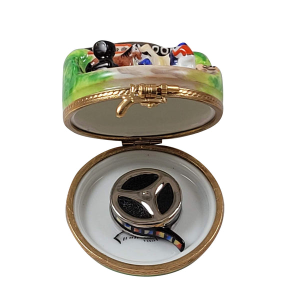 Load image into Gallery viewer, Rochard "Hollywood with Removable Film Reel" Limoges Box