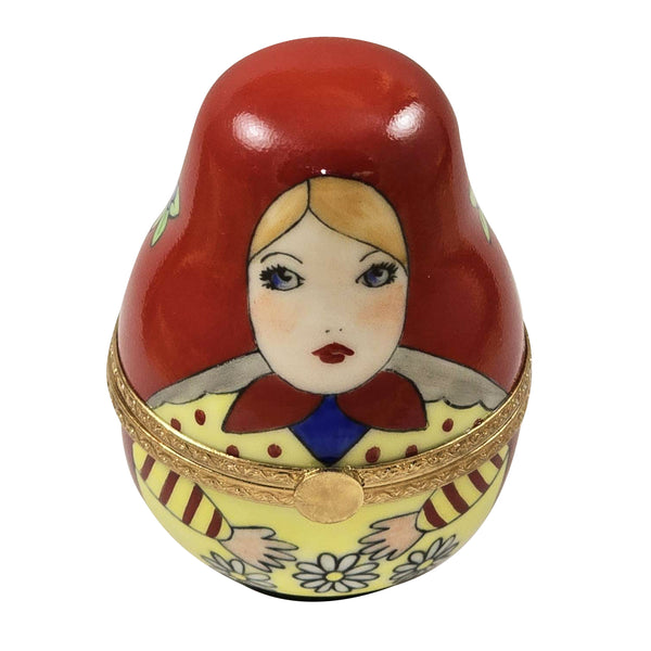 Load image into Gallery viewer, Rochard "Russian Nesting Dolls" Limoges Box
