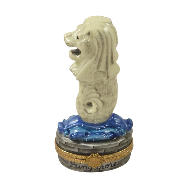 Load image into Gallery viewer, Rochard "Merlion - Singapore" Limoges Box