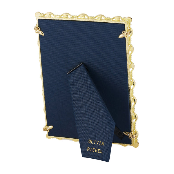 Load image into Gallery viewer, Olivia Riegel Gold Evil Eye 5" x 7" Frame