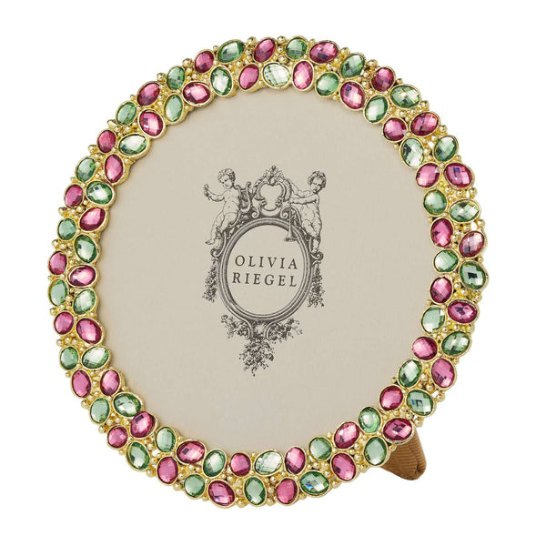 Load image into Gallery viewer, Olivia Riegel Palm Caravelle 4.5" Round Frame