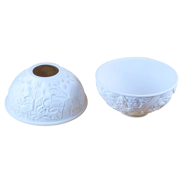Load image into Gallery viewer, Rochard "Noel Votive Light - Lithosphere" Limoges Box