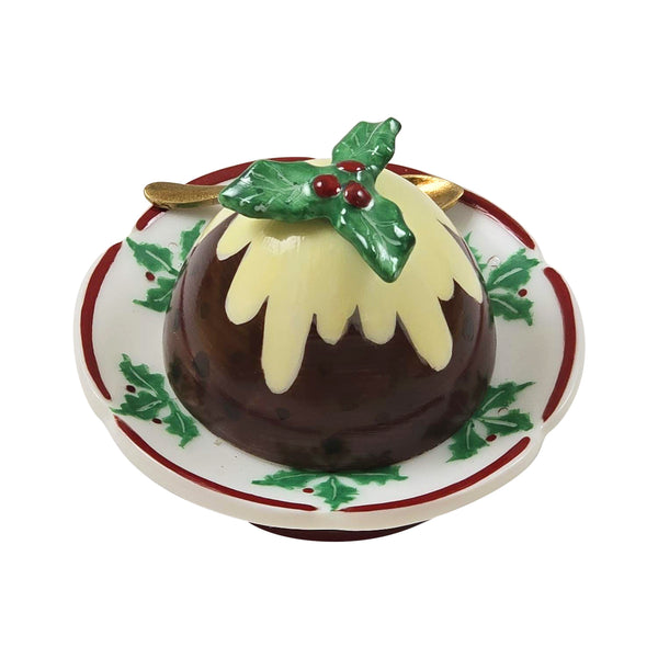 Load image into Gallery viewer, Rochard "Christmas Pudding" Limoges Box
