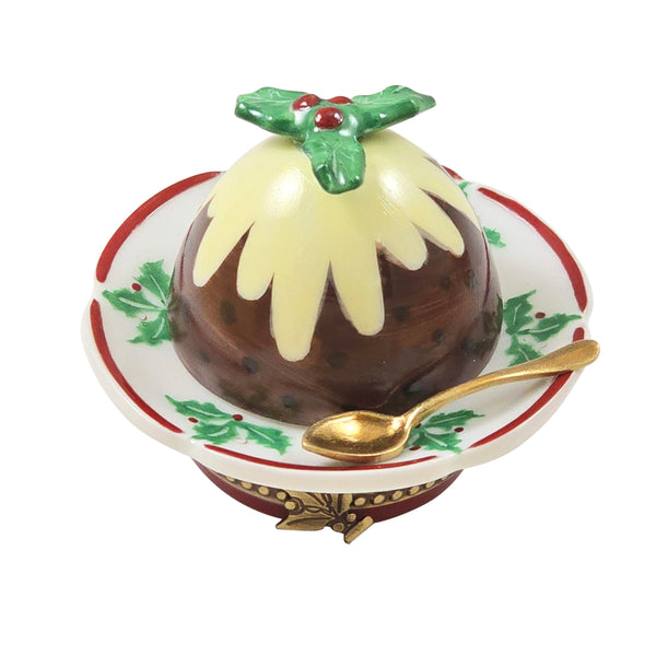 Load image into Gallery viewer, Rochard "Christmas Pudding" Limoges Box