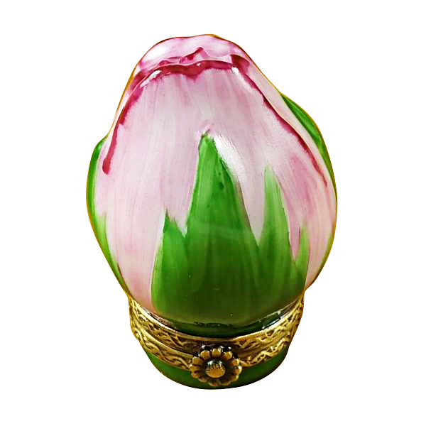 Load image into Gallery viewer, Rochard "Mini Pink Rosebud" Limoges Box