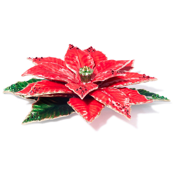 Load image into Gallery viewer, Jay Strongwater Poinsettia Objet