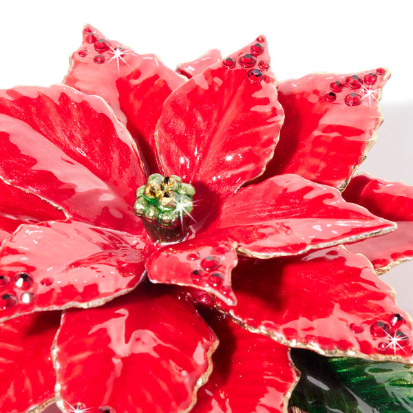 Load image into Gallery viewer, Jay Strongwater Poinsettia Objet