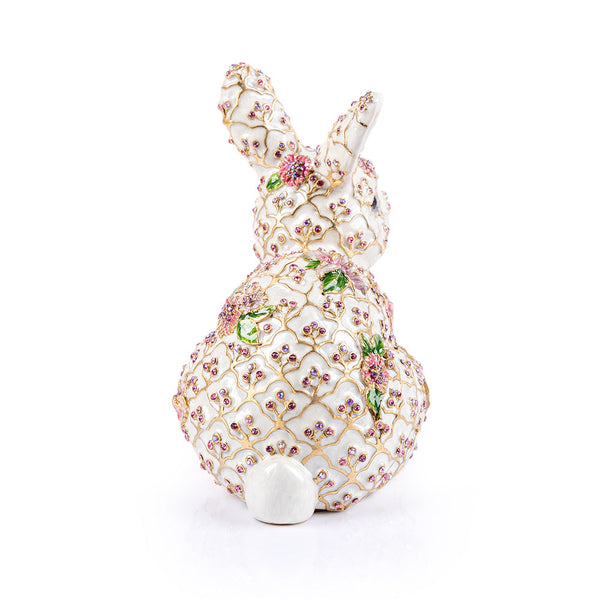 Load image into Gallery viewer, Jay Strongwater Jing Floral Rabbit Figurine