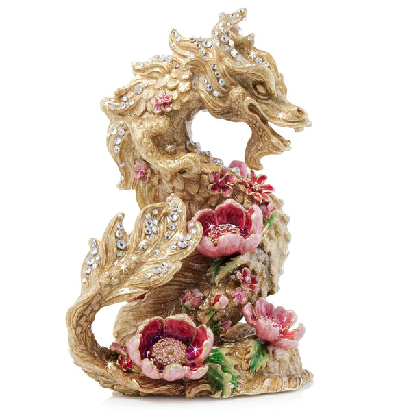 Load image into Gallery viewer, Jay Strongwater JinLong Year of the Dragon Figurine