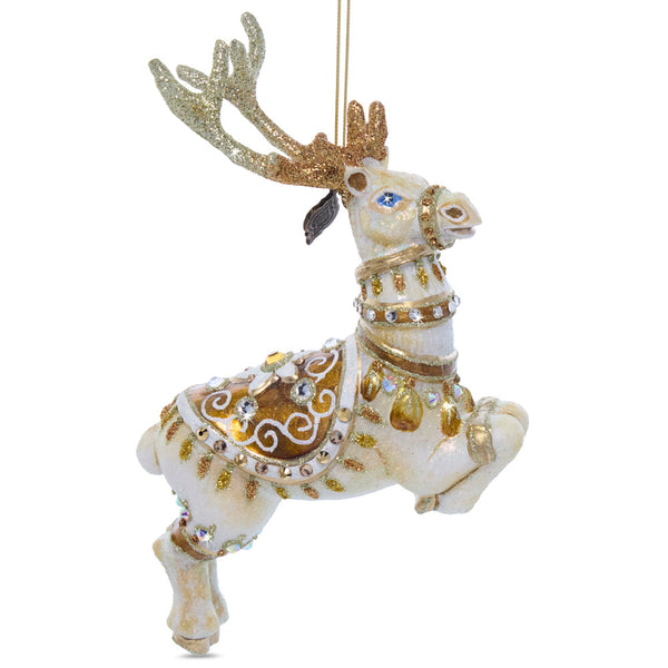 Load image into Gallery viewer, Jay Strongwater Blitzen Glass Ornament
