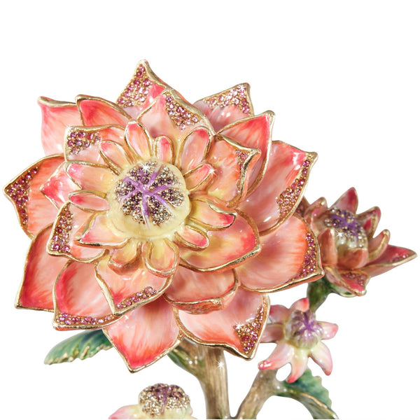 Load image into Gallery viewer, Jay Strongwater Persephone Dahlia Objet