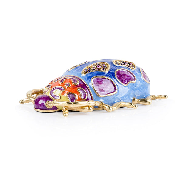 Load image into Gallery viewer, Jay Strongwater Celo Beetle Objet