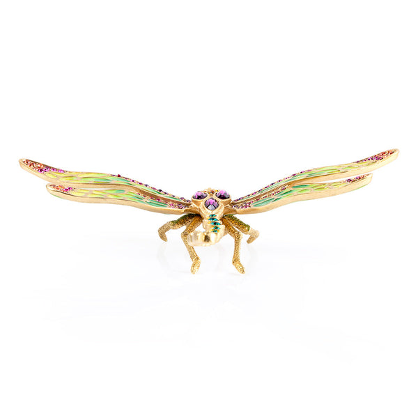 Load image into Gallery viewer, Jay Strongwater Echo Dragonfly Objet